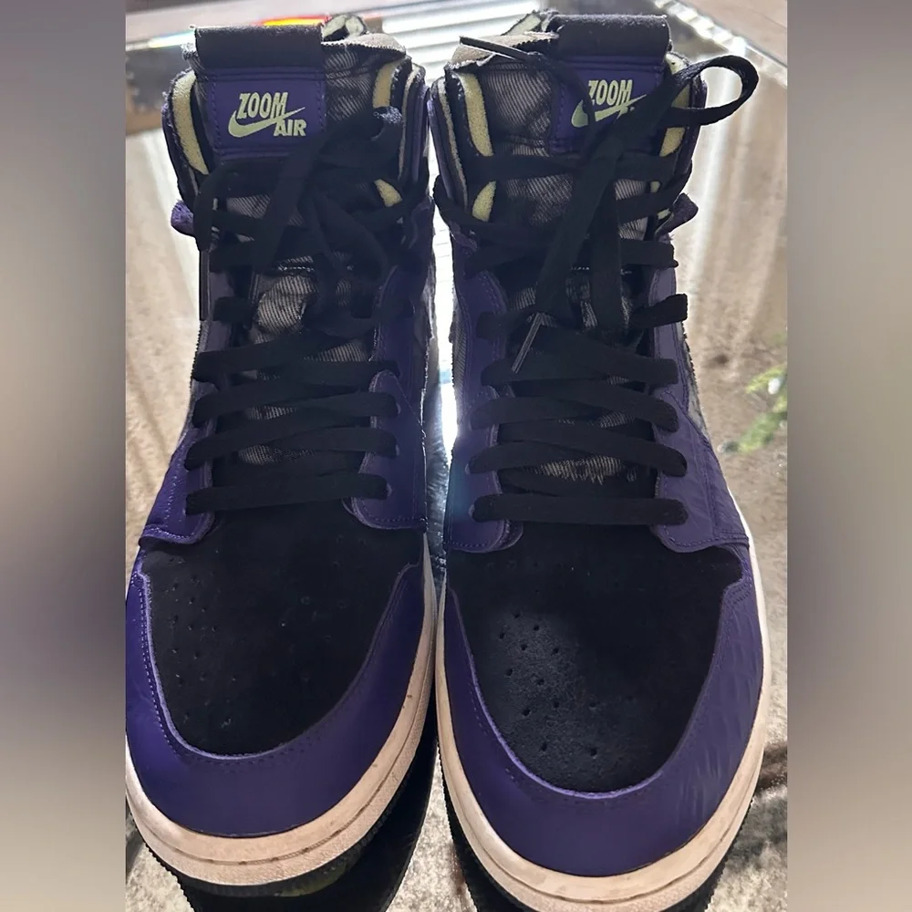 Jordan Athletic Shoes - Purple and Black